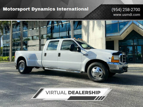 1999 Ford F-350 Super Duty for sale at Motorsport Dynamics International in Pompano Beach FL