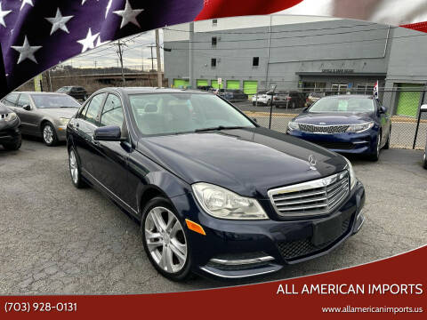 2012 Mercedes-Benz C-Class for sale at All American Imports in Alexandria VA