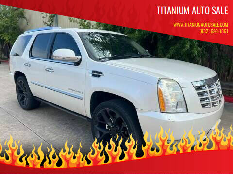 2007 Cadillac Escalade for sale at TITANIUM AUTO SALE in Houston TX
