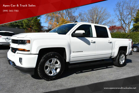 2018 Chevrolet Silverado 1500 for sale at Apex Car & Truck Sales in Apex NC