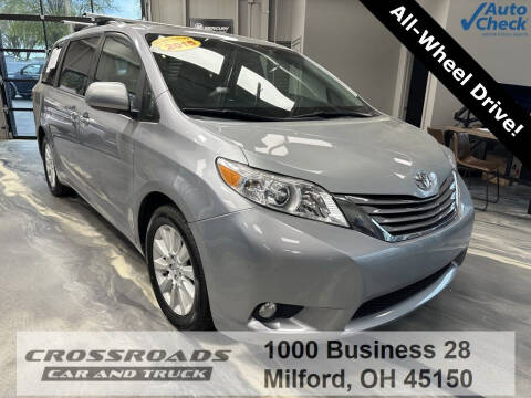 2015 Toyota Sienna for sale at Crossroads Car & Truck in Milford OH