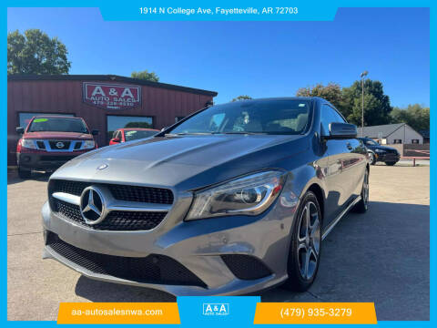 2014 Mercedes-Benz CLA for sale at A & A Auto Sales in Fayetteville AR