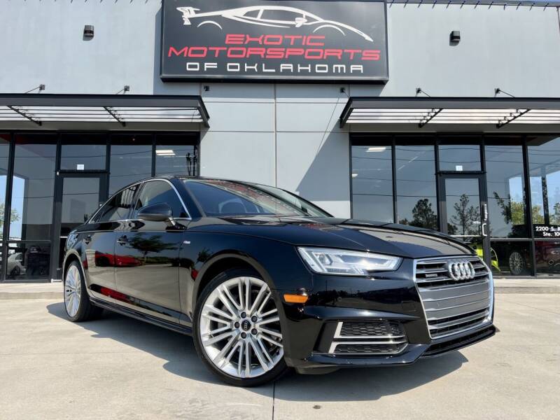 2017 Audi A4 for sale at Exotic Motorsports of Oklahoma in Edmond OK