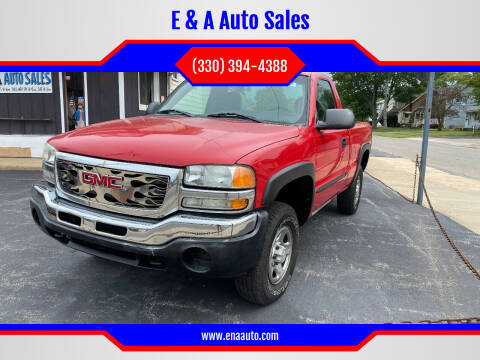 2003 GMC Sierra 1500 for sale at E & A Auto Sales in Warren OH