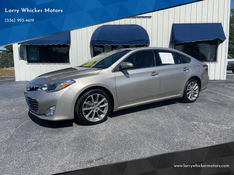 2015 Toyota Avalon for sale at Larry Whicker Motors in Kernersville NC