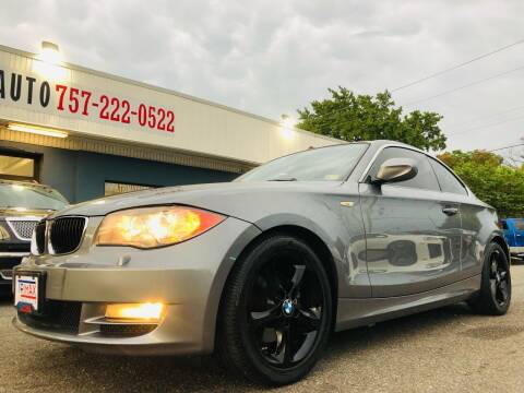 2010 BMW 1 Series for sale at Trimax Auto Group in Norfolk VA