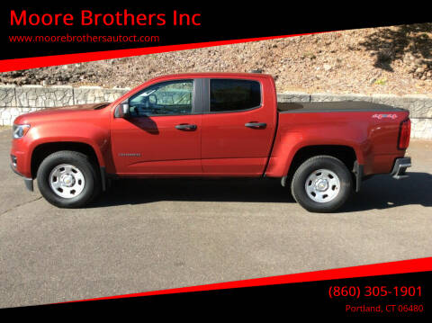 2016 Chevrolet Colorado for sale at Moore Brothers Inc in Portland CT