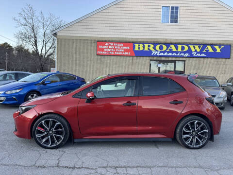 2020 Toyota Corolla Hatchback XSE