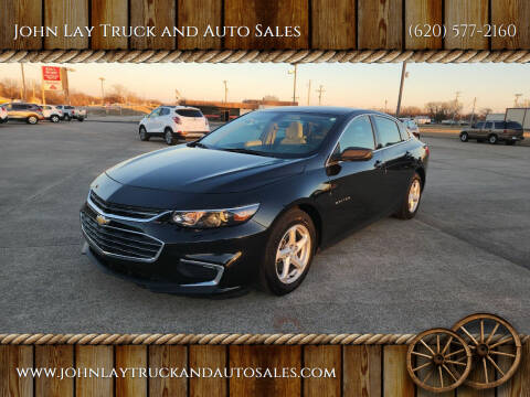 2016 Chevrolet Malibu for sale at John Lay Truck and Auto Sales in Independence KS