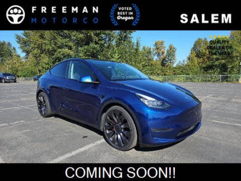 2021 Tesla Model Y for sale at Freeman Motor Company in Portland OR