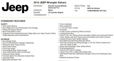 2014 Jeep Wrangler Unlimited