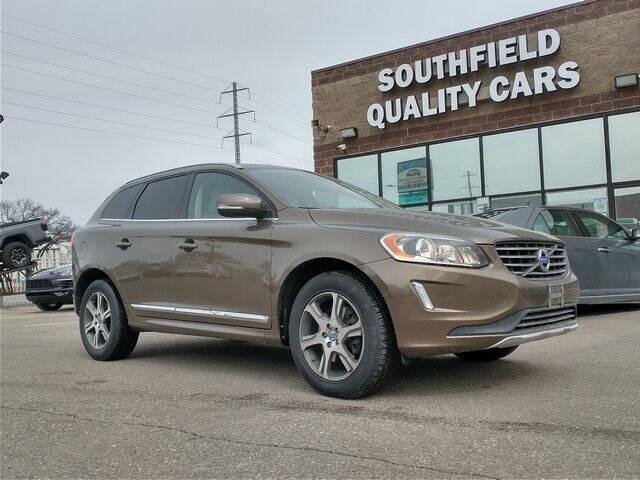 2015 Volvo XC60 for sale at SOUTHFIELD QUALITY CARS in Detroit MI