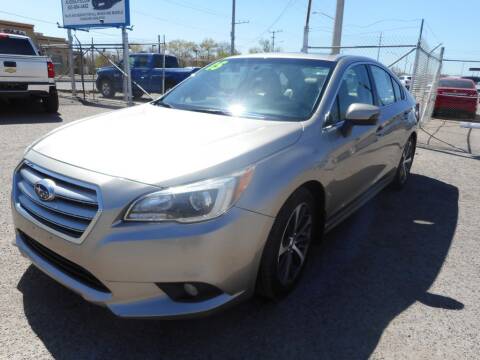2015 Subaru Legacy for sale at AUGE'S SALES AND SERVICE in Belen NM