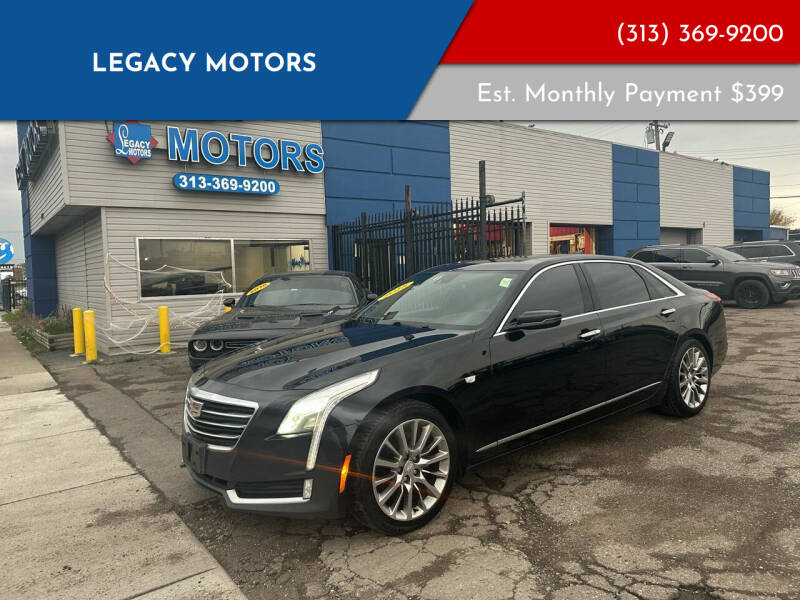 2018 Cadillac CT6 for sale at Legacy Motors in Detroit MI