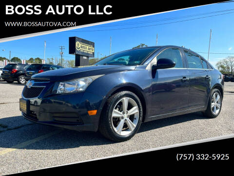 2014 Chevrolet Cruze for sale at BOSS AUTO LLC in Norfolk VA
