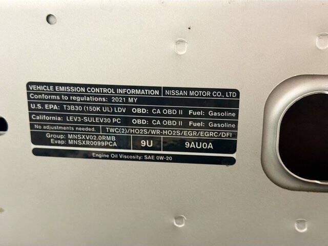 2021 Nissan Sentra SV