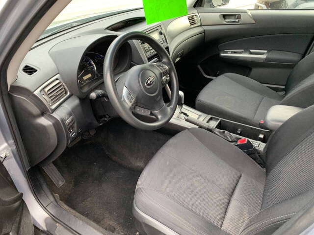 2012 Subaru Forester for sale at Chuckie Bizzarro's Fleetwing Auto in Erie, PA