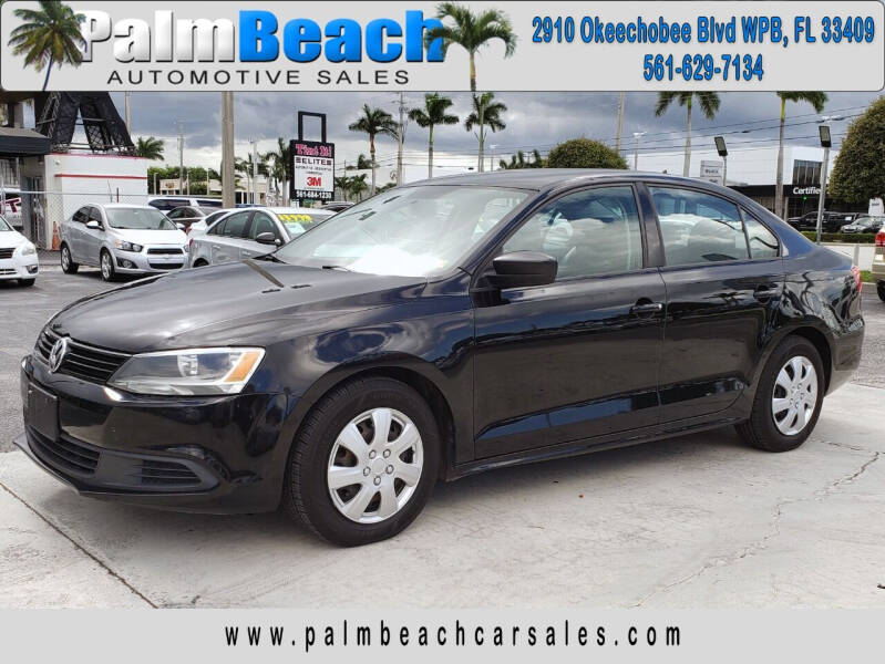 2014 Volkswagen Jetta for sale at Palm Beach Automotive Sales in West Palm Beach FL