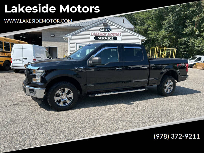 2017 Ford F-150 for sale at Lakeside Motors in Haverhill MA