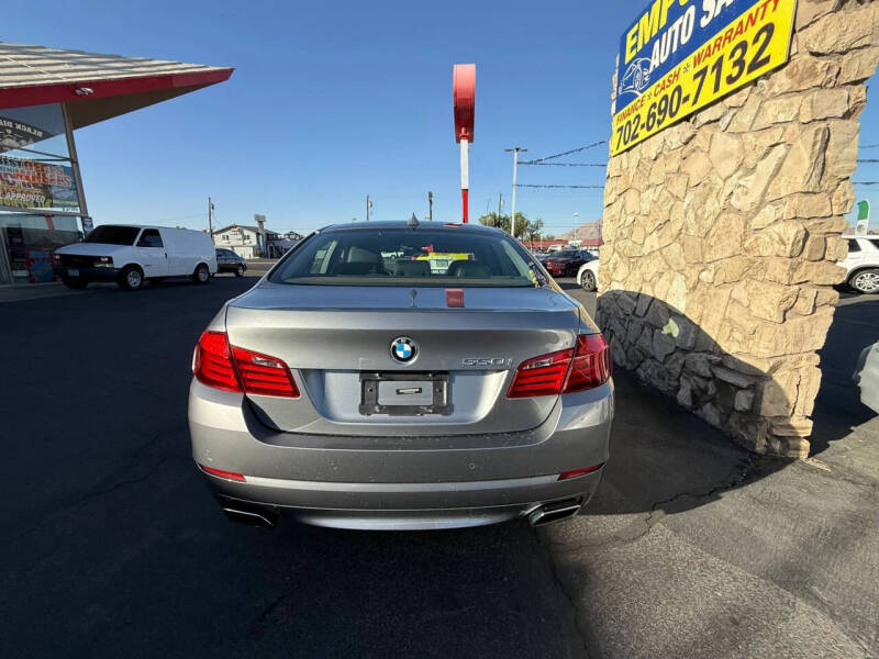 2013 BMW 5 Series 550i