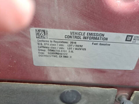 2016 GMC Acadia SLT-1