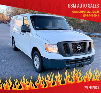 2015 Nissan NV Cargo for sale at GSM Auto Sales in Linden NJ