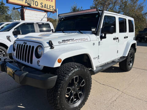 2017 Jeep Wrangler Unlimited for sale at Town and Country Auto Sales in Jefferson City MO