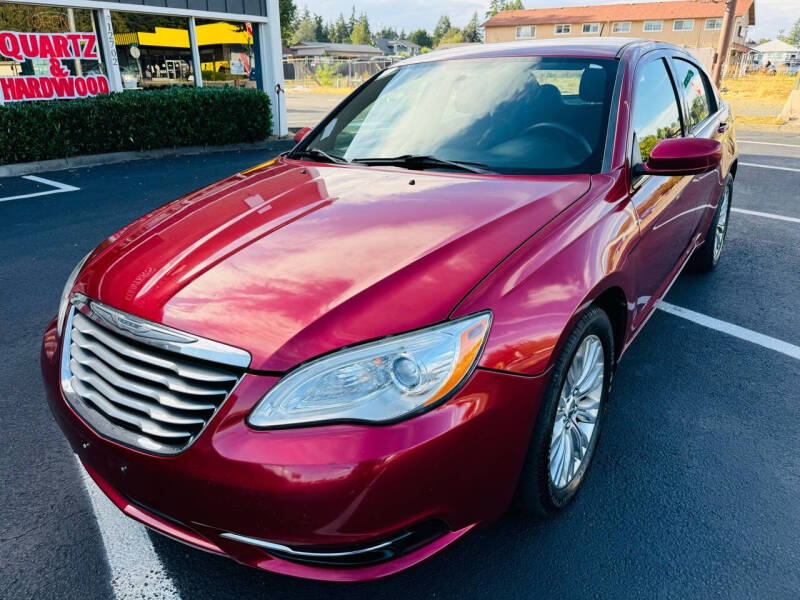 Used 2012 Chrysler 200 LX with VIN 1C3CCBABXCN130461 for sale in Tacoma, WA