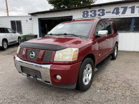 2006 Nissan Armada for sale at AMERICAN AUTO COMPANY in Beaumont TX
