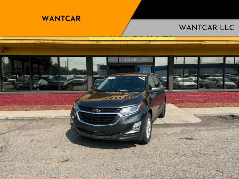 2018 Chevrolet Equinox for sale at WANTCAR in Lansing MI