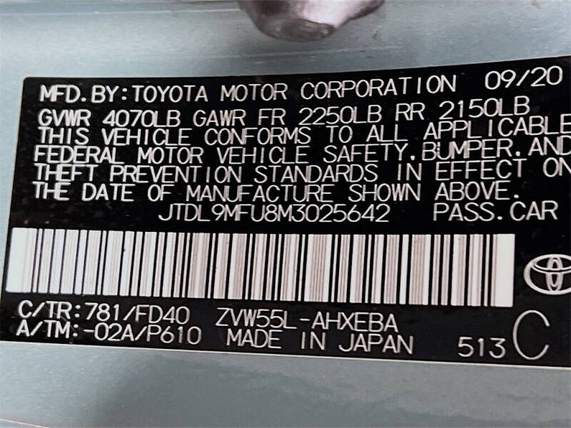 2021 Toyota Prius LE AWD-e