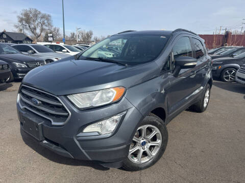 2018 Ford EcoSport for sale at SANAA AUTO SALES LLC in Englewood CO