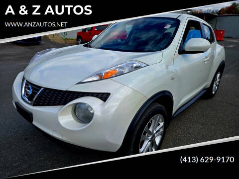 2014 Nissan JUKE for sale at A & Z AUTOS in Westfield MA