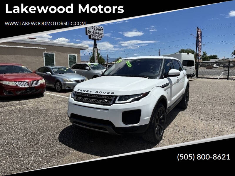 2019 Land Rover Range Rover Evoque SE