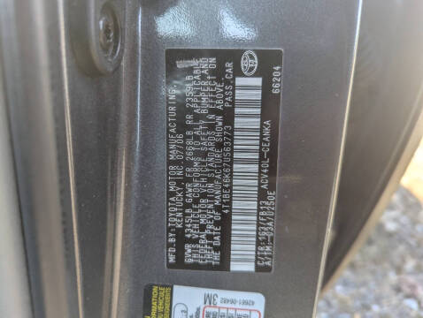 2007 Toyota Camry LE