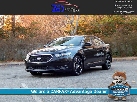 2013 Ford Taurus for sale at Zed Motors in Raleigh NC