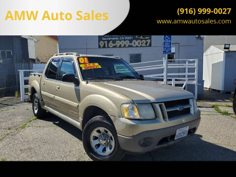 2001 Ford Explorer Sport Trac for sale at AMW Auto Sales in Sacramento CA