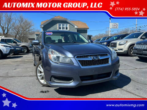 2014 Subaru Legacy for sale at AUTOMIX MOTOR GROUP, LLC in Swansea MA