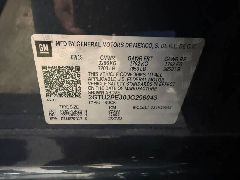 2018 GMC Sierra 1500