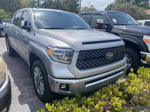 2018 Toyota Tundra for sale at Mike Auto Sales in West Palm Beach FL
