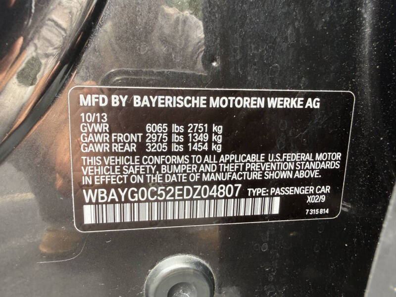2014 BMW 7 Series 760Li