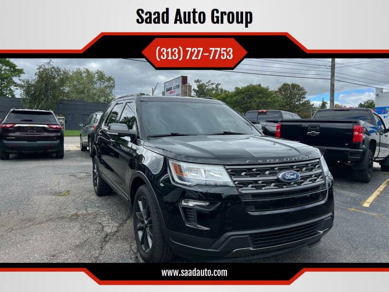 2019 Ford Explorer for sale at Saad Auto Group in Dearborn Heights MI