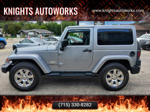 2015 Jeep Wrangler for sale at Knights Autoworks in Marinette WI