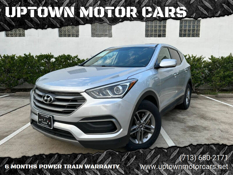 2018 Hyundai Santa Fe Sport for sale at UPTOWN MOTOR CARS in Houston TX