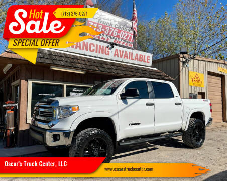 2017 Toyota Tundra for sale at Oscar's Truck Center, LLC in Houston TX