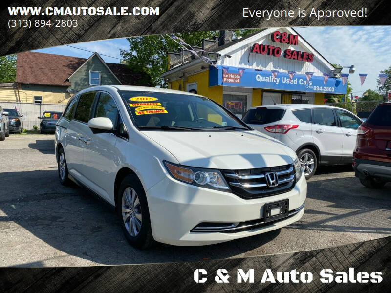 2015 Honda Odyssey for sale at C & M Auto Sales in Detroit MI