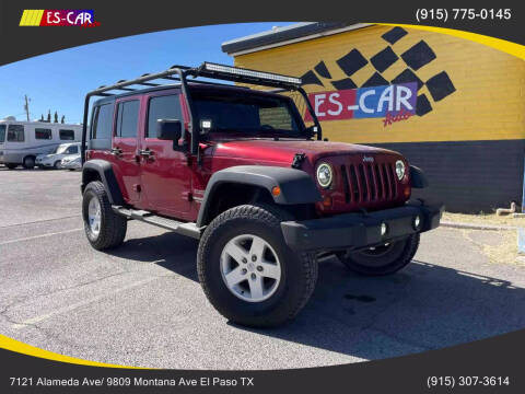 2013 Jeep Wrangler Unlimited for sale at Escar Auto in El Paso TX