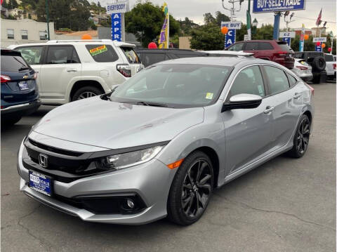 2020 Honda Civic for sale at AutoDeals in Hayward CA