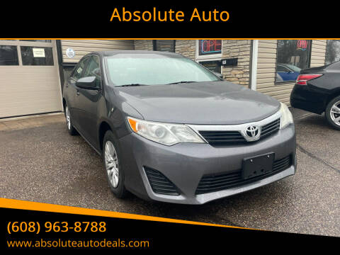 2013 Toyota Camry for sale at Absolute Auto in Baraboo WI