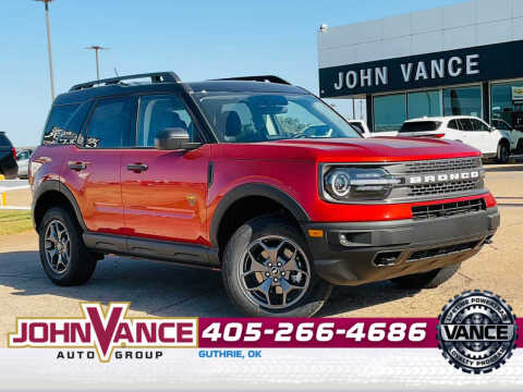 2024 Ford Bronco Sport for sale at Vance Fleet Services in Guthrie OK